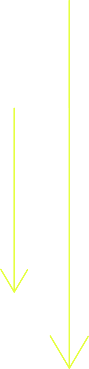 イエロー下向き矢印